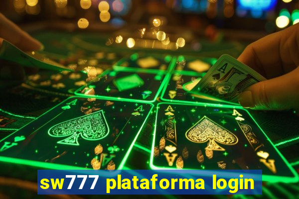 sw777 plataforma login